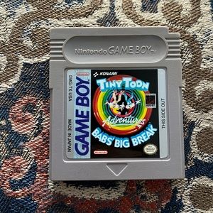 Nintendo gameboy Tiny Toon Babs’ Big Break